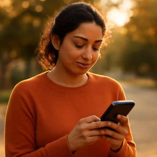 ABC8 বাজেট নোটিফিকেশনসহ ফোন স্ক্রিন